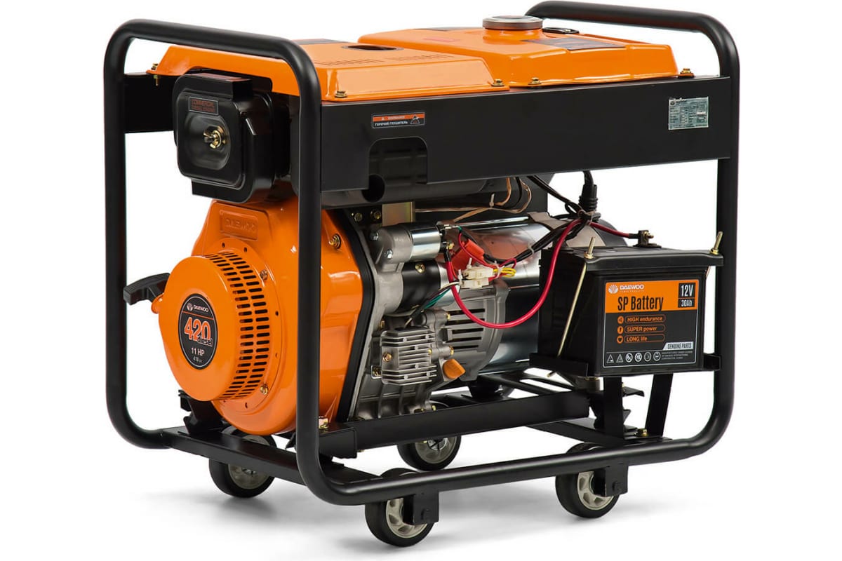 Новая поставка дизельных генераторов DAEWOO